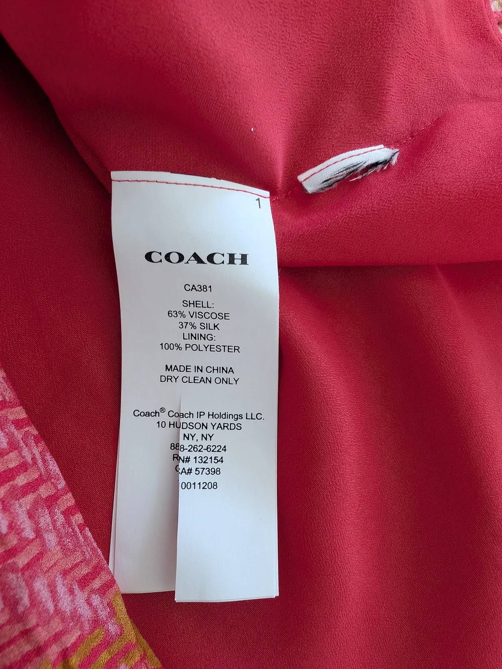 Coach ​gorgeous dress